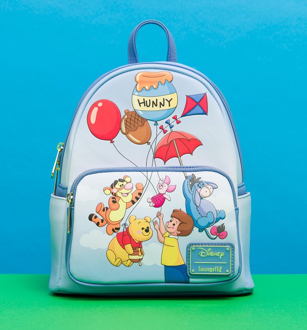 Loungefly Disney Winnie The Pooh Friends Balloons Mini Backpack