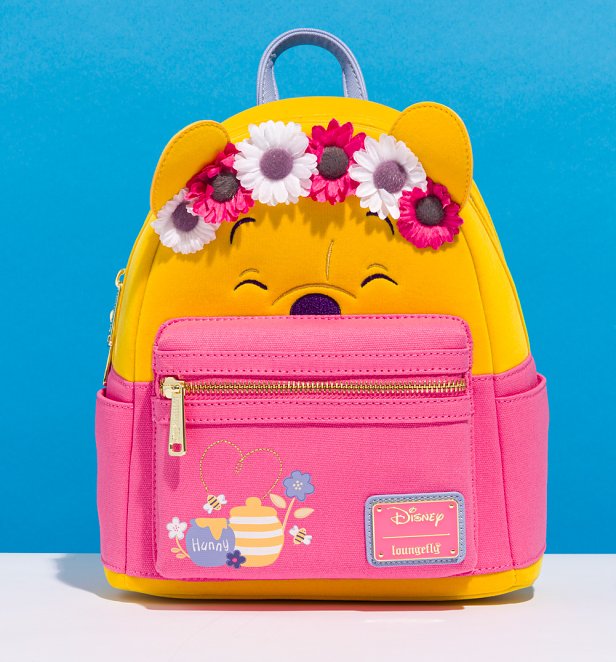 Loungefly Disney Winnie the Pooh Flower Crown Mini Backpack