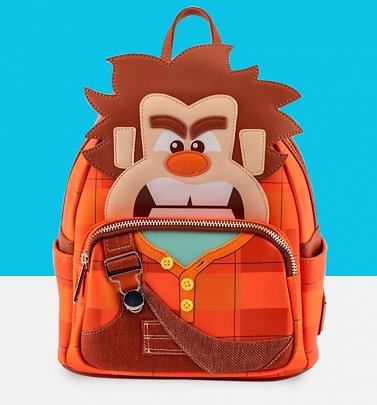 Loungefly Disney Wreck It Ralph Cosplay Mini Backpack Loungefly Disney Wreck It Ralph Cosplay Mini Backpack