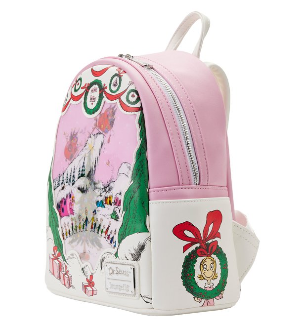 Loungefly Dr Seuss The Grinch Lenticular Scene Mini Backpack
