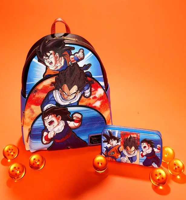 Loungefly Dragon Ball Z Triple Pocket Mini Backpack