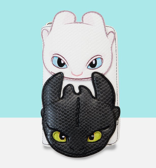 Loungefly Dreamwork's How To Train Your Dragon Furies Zip Around Wallet