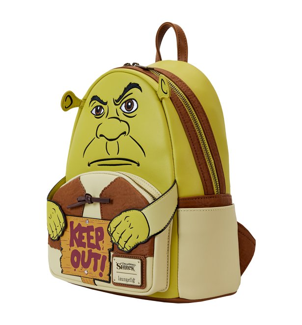 Loungefly Dreamworks Shrek Keep Out Cosplay Mini Backpack