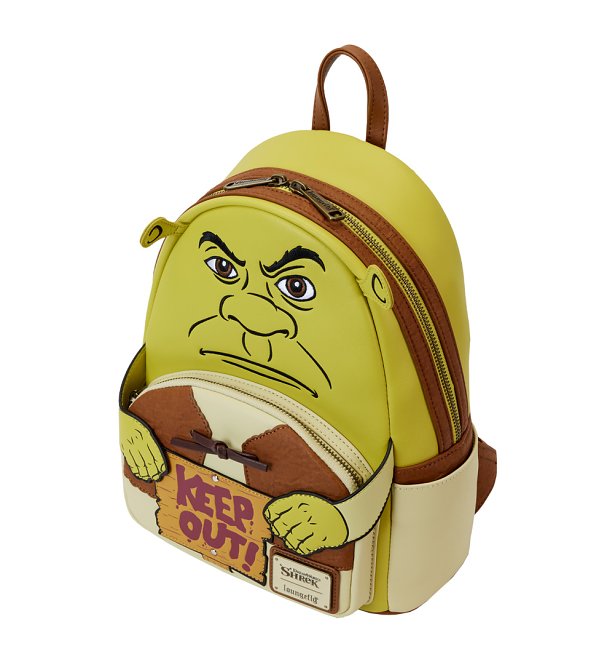 Loungefly Dreamworks Shrek Keep Out Cosplay Mini Backpack