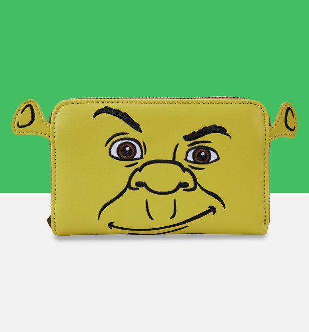 Loungefly Dreamworks Shrek Keep Out Cosplay Zip Around Wallet