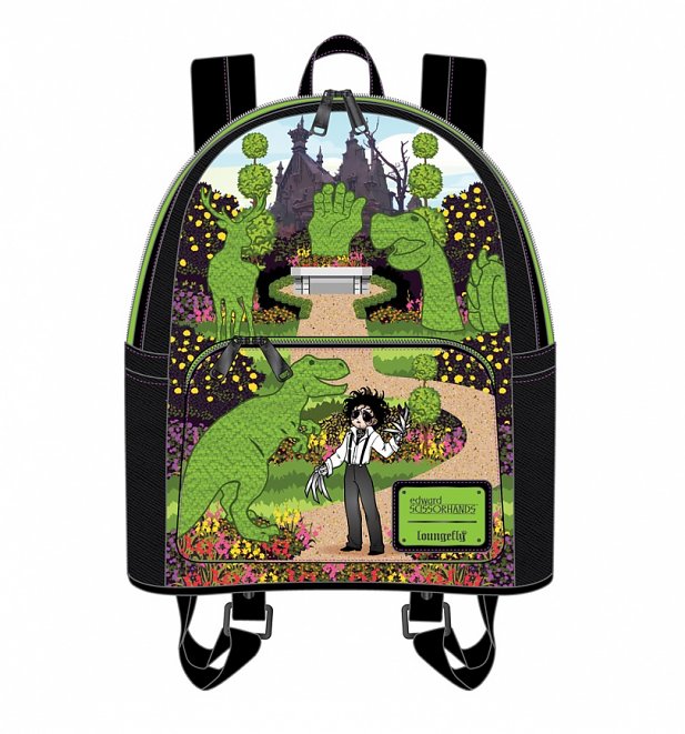 Loungefly Edward Scissorhands Topiary Mini Backpack Loungefly Edward Scissorhands Topiary Mini Backpack