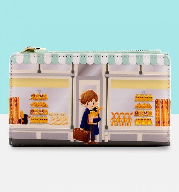 Loungefly Fantastic Beasts Kowalski Bakery Flap Wallet Loungefly Fantastic Beasts Kowalski Bakery Flap Wallet