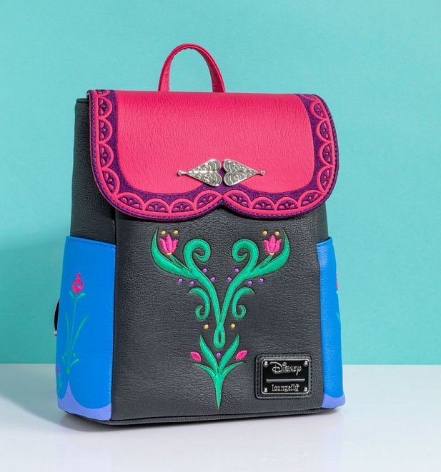 Loungefly Disney Frozen Anna Mini Backpack Loungefly Disney Frozen Anna Mini Backpack