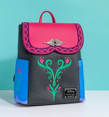 Loungefly Disney Frozen Anna Mini Backpack Loungefly Disney Frozen Anna Mini Backpack