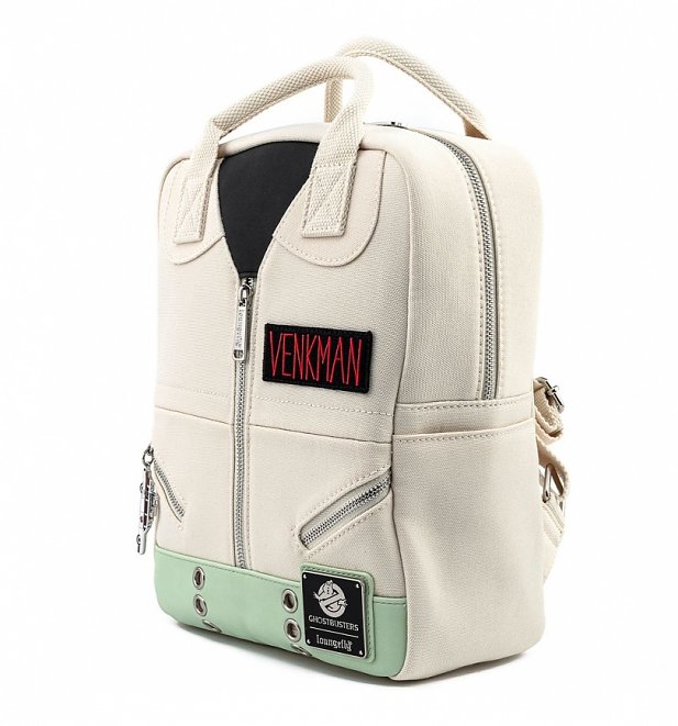 Loungefly Ghostbusters Venkman Cosplay Square Canvas Mini Backpack