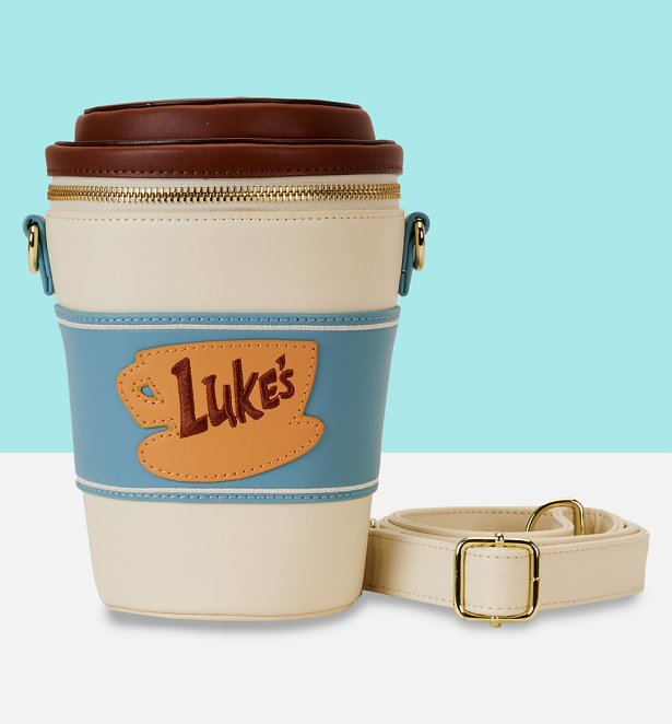 Loungefly Gilmore Girls Lukes Diner To-Go Cup Crossbody Bag