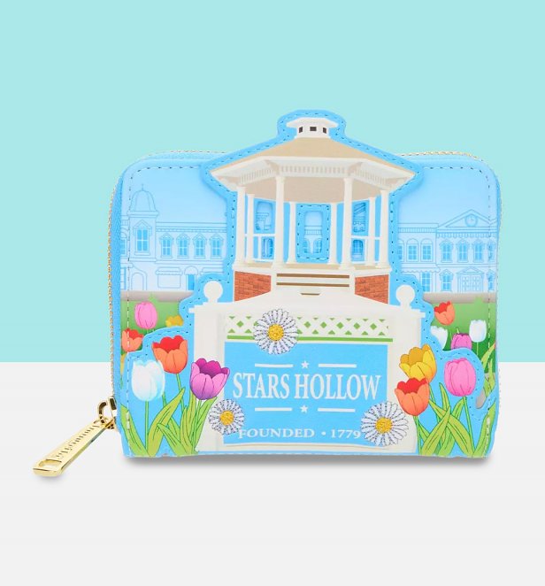 Loungefly Gilmore Girls Stars Hollow Sign Floral Wallet