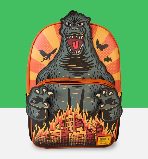 Loungefly Godzilla Full Size Cosplay Backpack