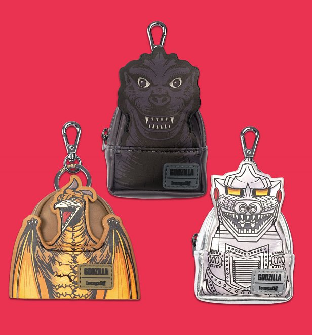 Godzilla Backpack Keychain Loungefly Godzilla Mystery Mini Backpack Keychain Charm