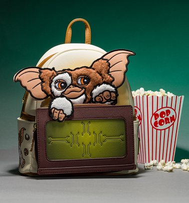 Mini Sac à Dos Loungefly Gremlins - Gizmo Noël, Licence Officielle, Pour Femme - 8
