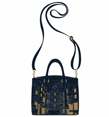 Loungefly Harry Potter Diagon Alley Crossbody Bag Loungefly Harry Potter Diagon Alley Crossbody Bag