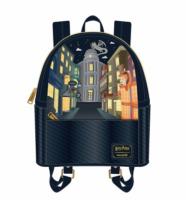 Loungefly Harry Potter Diagon Alley Sequin Mini Backpack Loungefly Harry Potter Diagon Alley Sequin Mini Backpack