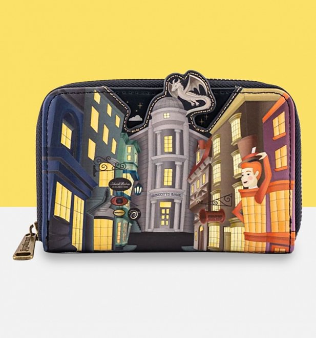 Loungefly Harry Potter Diagon Alley Zip Around Wallet