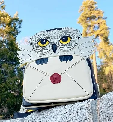 Loungefly sale Harry Potter Hedwig Faux Leather Mini Backpack