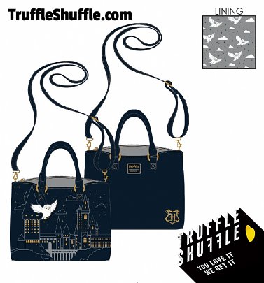 Loungefly Harry Potter Hogwarts Castle Crossbody Bag Loungefly Harry Potter Hogwarts Castle Crossbody Bag