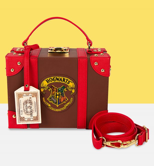 Loungefly Harry Potter Hogwarts Express Luggage Crossbody Bag Loungefly Harry Potter Hogwarts Express Luggage Crossbody Bag