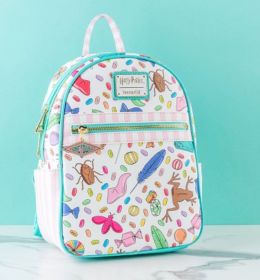 Loungefly Harry Potter Honeydukes All Over Print Mini Backpack Loungefly Harry Potter Honeydukes All Over Print Mini Backpack