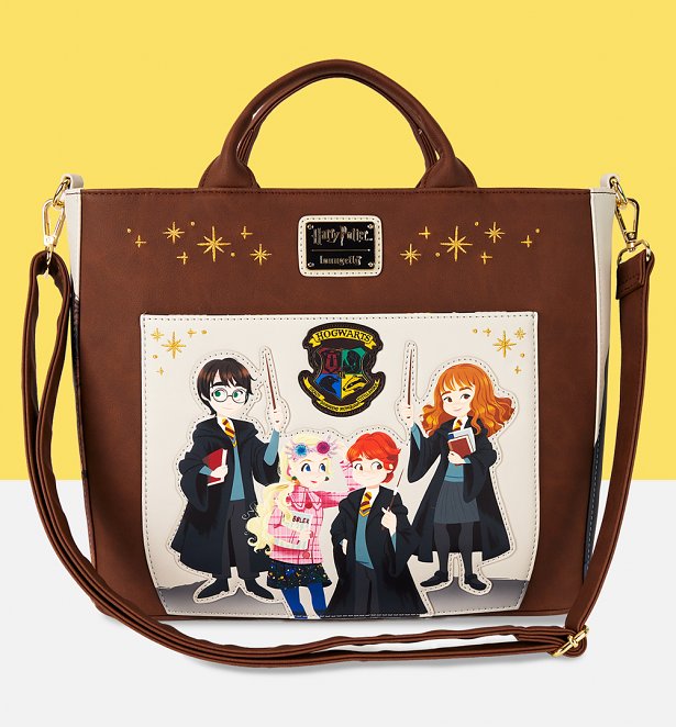 Loungefly Harry Potter Spring Convertible Tote Bag Loungefly Harry Potter Spring Convertible Tote Bag