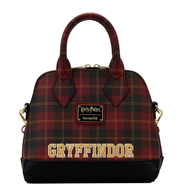 Loungefly Harry Potter Varsity Gryffindor Plaid Crossbody Bag