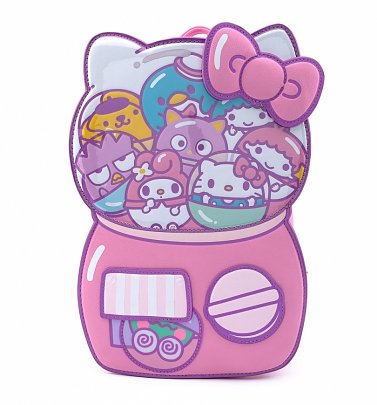 Loungefly Hello Kitty Kawaii Gumball Machine Backpack Loungefly Hello Kitty Kawaii Gumball Machine Backpack