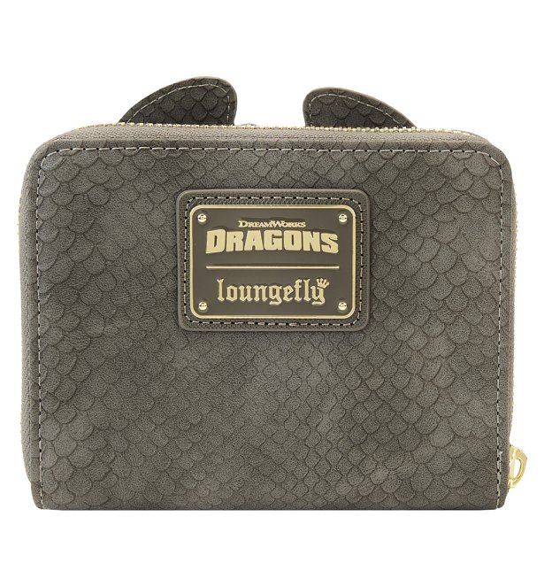 Loungefly How To Train Your Dragon Toothless Cosplay Zip Around Wallet