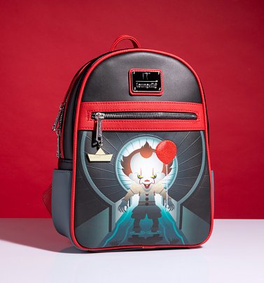 Loungefly IT Pennywise Sewer Scene Backpack Loungefly IT Pennywise Sewer Scene Backpack