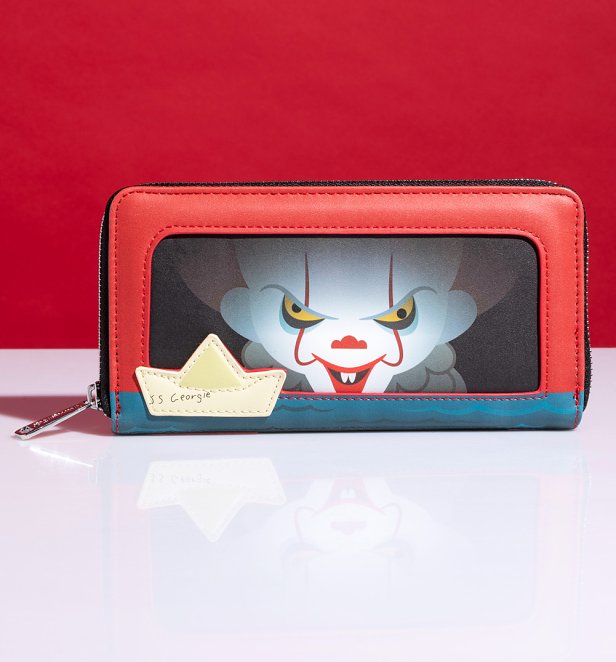 Loungefly IT Pennywise Sewer Scene Wallet Loungefly IT Pennywise Sewer Scene Wallet