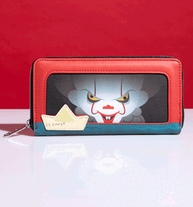 Loungefly IT Pennywise Sewer Scene Wallet Loungefly IT Pennywise Sewer Scene Wallet