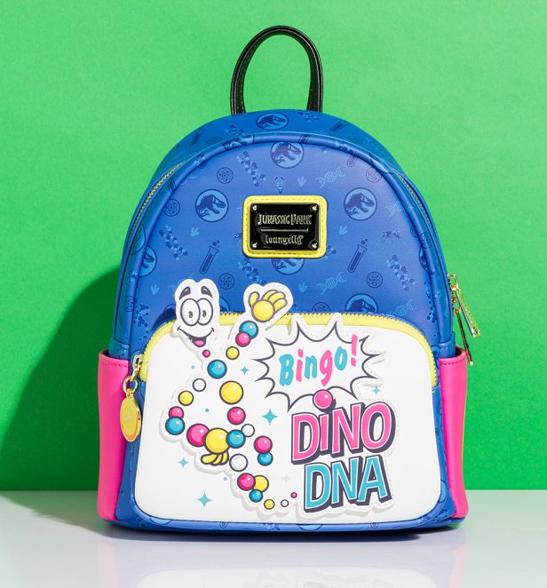 Loungefly Jurassic Park Mr. DNA Mini Backpack