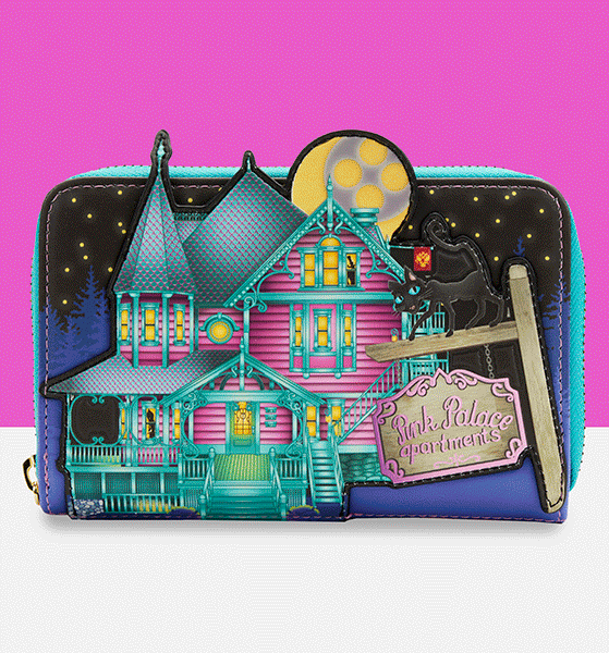 Loungefly Laika Coraline House Zip Around Wallet