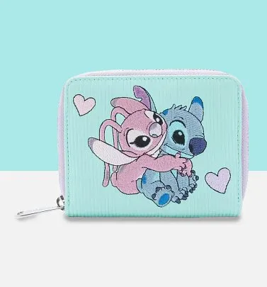 Loungefly Disney Lilo And Stitch Angel Colour Block Wallet