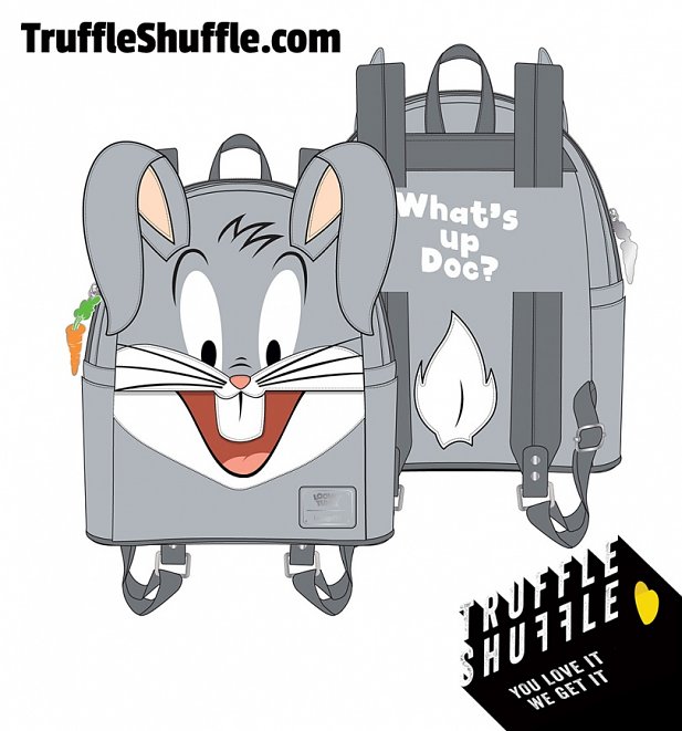 Loungefly Looney Tunes Bugs Bunny Cosplay Mini Backpack Loungefly Looney Tunes Bugs Bunny Cosplay Mini Backpack