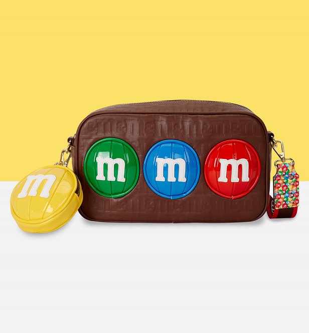 Loungefly M&M's Crossbody Bag With Coin Bag