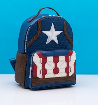 Loungefly Marvel Captain America Hero Backpack Loungefly Marvel Captain America Hero Backpack