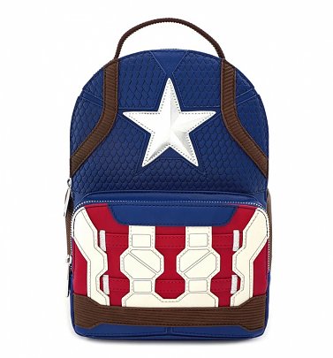 Loungefly Marvel Captain America Hero Backpack Loungefly Marvel Captain America Hero Backpack