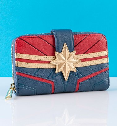 Loungefly Marvel Captain Marvel Wallet Loungefly Marvel Captain Marvel Wallet