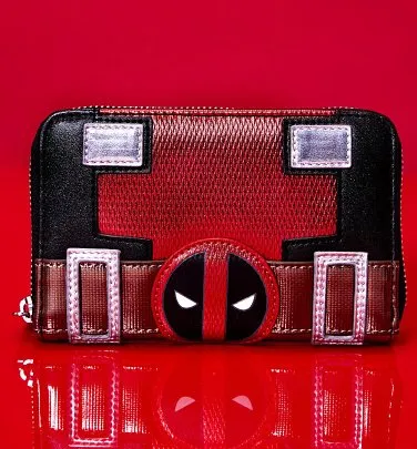 Loungefly Marvel Deadpool Metallic Collection Cosplay Mini Backpack