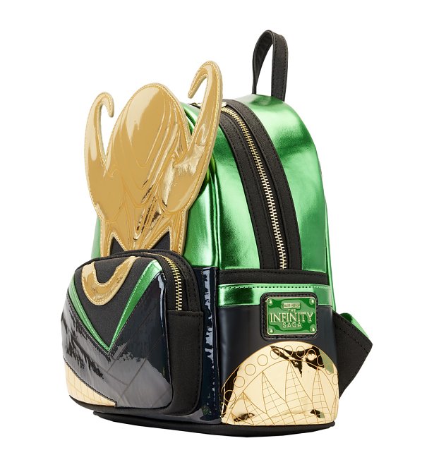 Loungefly Marvel Shine Loki Mini Backpack
