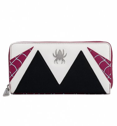 Loungefly Marvel Spider Gwen Cosplay Zip Around Wallet Loungefly Marvel Spider Gwen Cosplay Zip Around Wallet