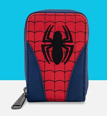 Spider-Man Comic Book Leather Black Wallet with Chain , Marvel Comic Book  Superhero Wallets, UK