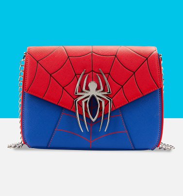 Loungefly Marvel Spider-Man Colour Block Crossbody Bag