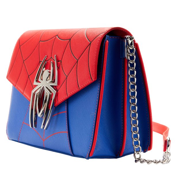 Loungefly Marvel SpiderMan Colour Block Crossbody Bag