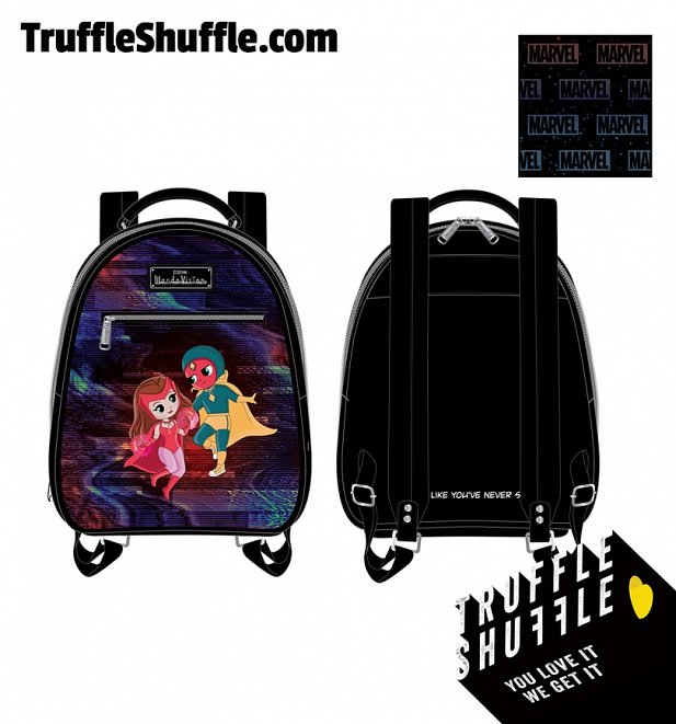 Loungefly Marvel WandaVision Chibi Mini Backpack Loungefly Marvel WandaVision Chibi Mini Backpack