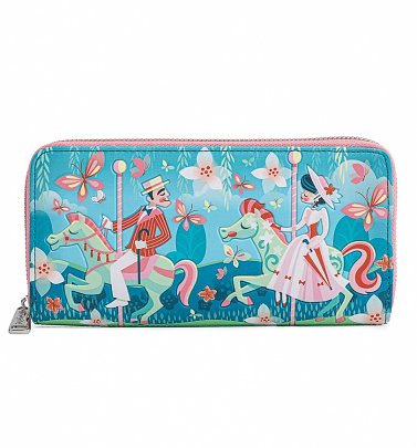 Loungefly Mary Poppins Jolly Holiday Zip Around Wallet Loungefly Mary Poppins Jolly Holiday Zip Around Wallet