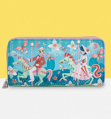 Loungefly Mary Poppins Jolly Holiday Zip Around Wallet Loungefly Mary Poppins Jolly Holiday Zip Around Wallet